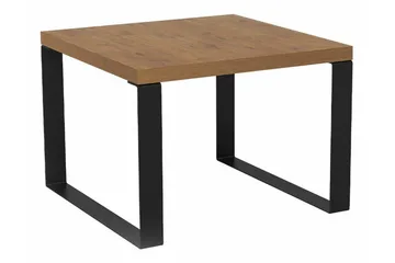 Clogsville 60 cm Kvadratiskt Soffbord i Målat Trä - Brun - Möbler - Bord & matgrupper - Soffbord