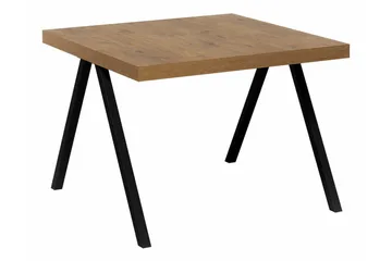 Clogsville Kvadratiskt Soffbord 60 cm i Målat Trä - Ekbrun - Möbler - Bord & matgrupper - Soffbord