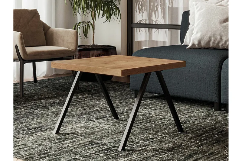 Clogsville Soffbord 60 cm - Svart - Möbler - Bord & matgrupper - Soffbord