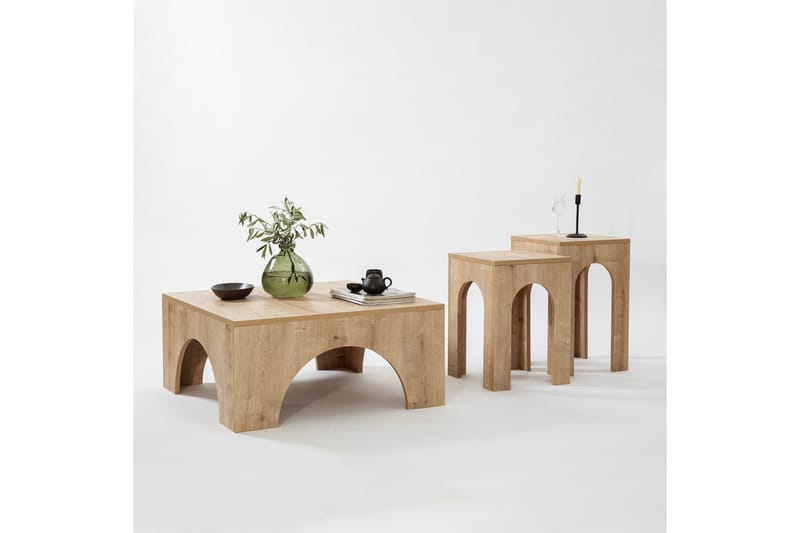 Collesium Soffbord 80 cm - Ek - Möbler - Bord & matgrupper - Soffbord