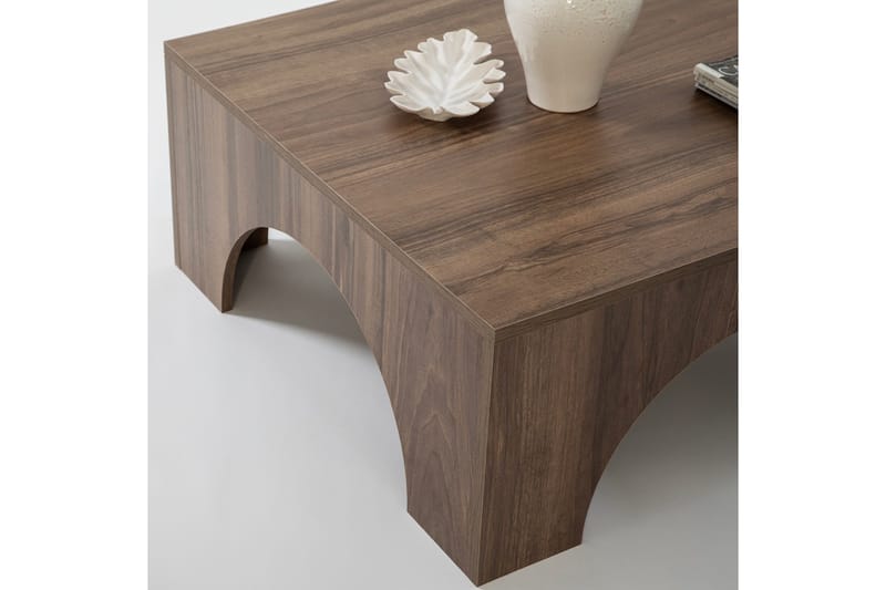 Collesium Soffbord 80 cm - Valnöt - Möbler - Bord & matgrupper - Soffbord