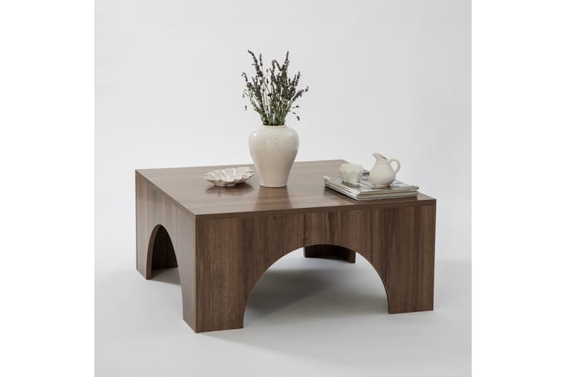 Collesium Soffbord 80 cm - Valnöt - Möbler - Bord & matgrupper - Soffbord