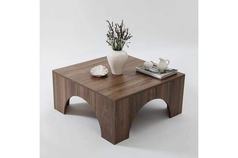 Collesium Soffbord 80 cm - Valnöt - Möbler - Bord & matgrupper - Soffbord