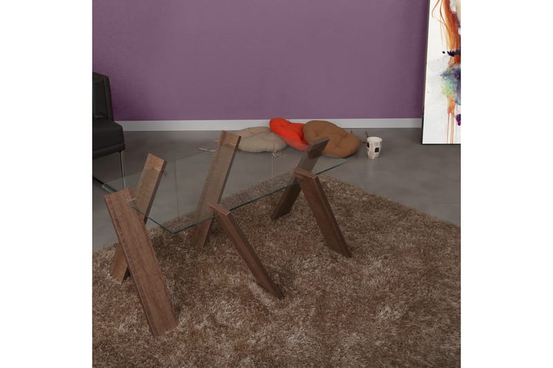 Comfortale Maxi Soffbord 92 cm - Ek - Möbler - Bord & matgrupper - Soffbord