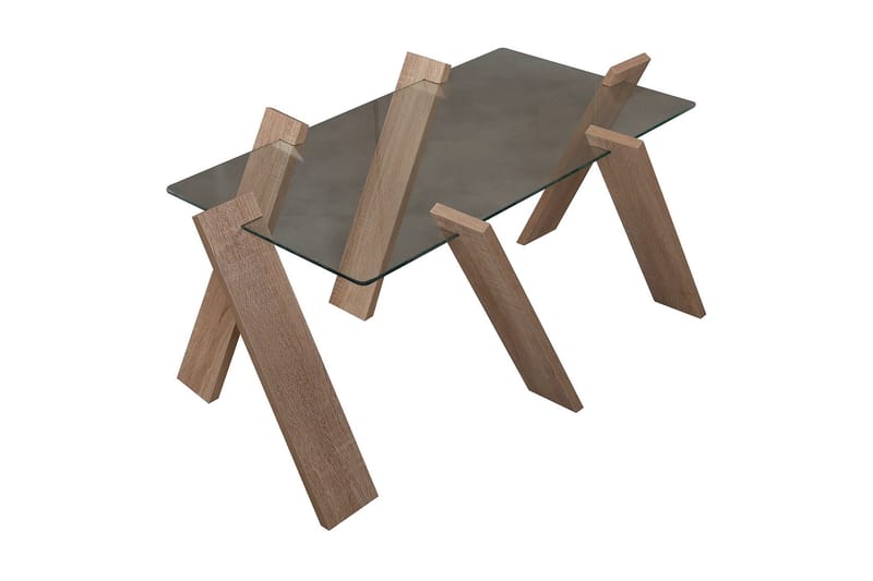 Comfortale Maxi Soffbord 92 cm - Ljusbrun - Möbler - Bord & matgrupper - Soffbord