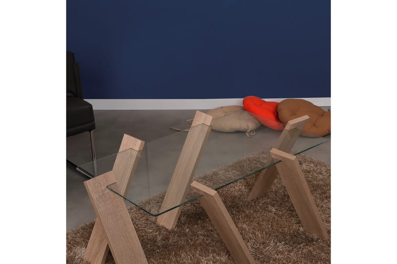 Comfortale Maxi Soffbord 92 cm - Ljusbrun - Möbler - Bord & matgrupper - Soffbord