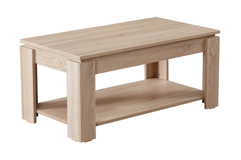 Comfortale Soffbord 104 cm med Förvaring Hylla - Bok - Möbler - Bord & matgrupper - Soffbord