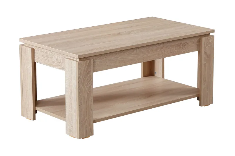 Comfortale Soffbord 104 cm med Förvaring Hylla - Bok - Möbler - Bord & matgrupper - Soffbord