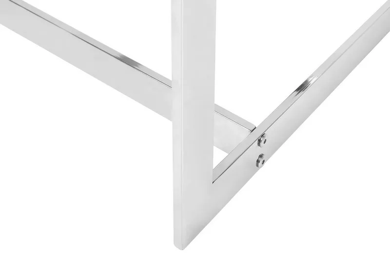 Crystal Soffbord 80 cm - Silver/Glas - Möbler - Bord & matgrupper - Soffbord