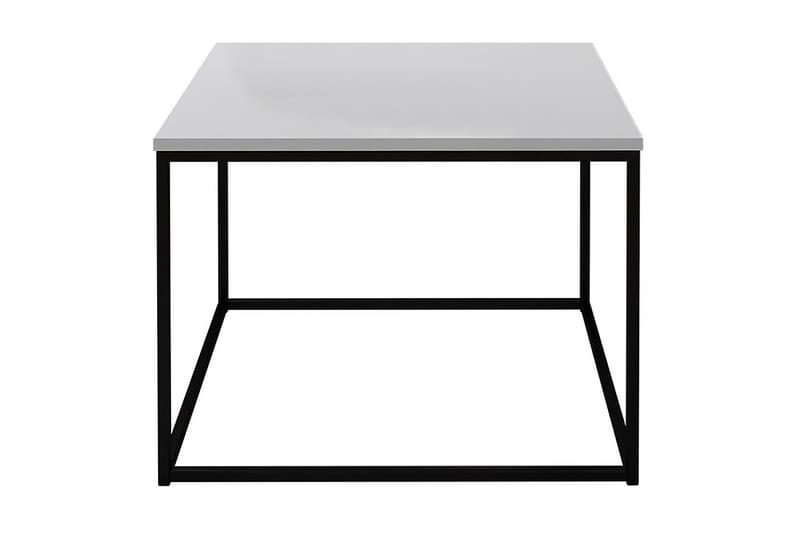 Cubosa Soffbord 60 cm - Vit/Svart - Soffbord