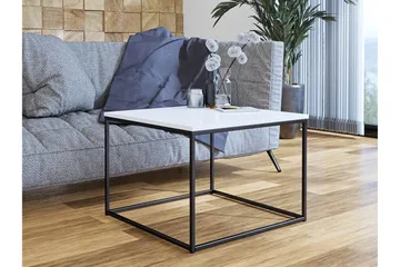 Cubosa Soffbord 60 cm - Vit/Svart - Möbler - Bord & matgrupper - Soffbord