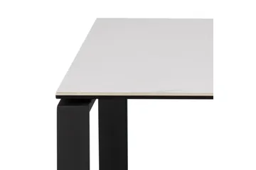 Cynthia Rektangulärt Satsbord Soffbord 115 cm i Keramik med Metallben - Vit - Möbler - Bord & matgrupper - Soffbord