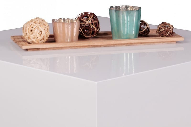 Darey Soffbord 60 cm - Vit Högglans - Möbler - Bord & matgrupper - Soffbord