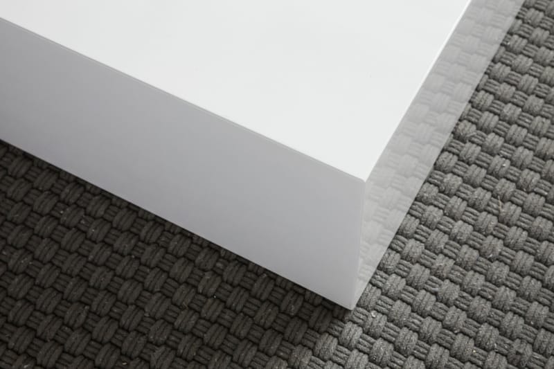 Darey Soffbord 60 cm - Vit Högglans - Möbler - Bord & matgrupper - Soffbord
