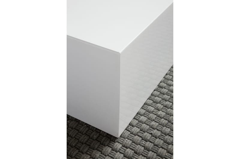 Darey Soffbord 60 cm - Vit Högglans - Möbler - Bord & matgrupper - Soffbord