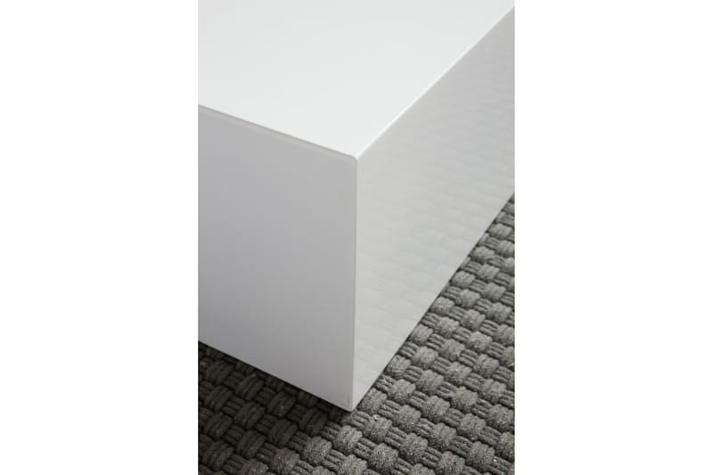 Darey Soffbord 60 cm - Vit Högglans - Möbler - Bord & matgrupper - Soffbord