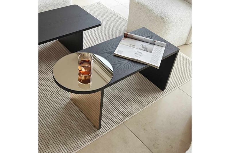 Dasina Satsbord 105 cm - Svart - Möbler - Bord & matgrupper - Soffbord