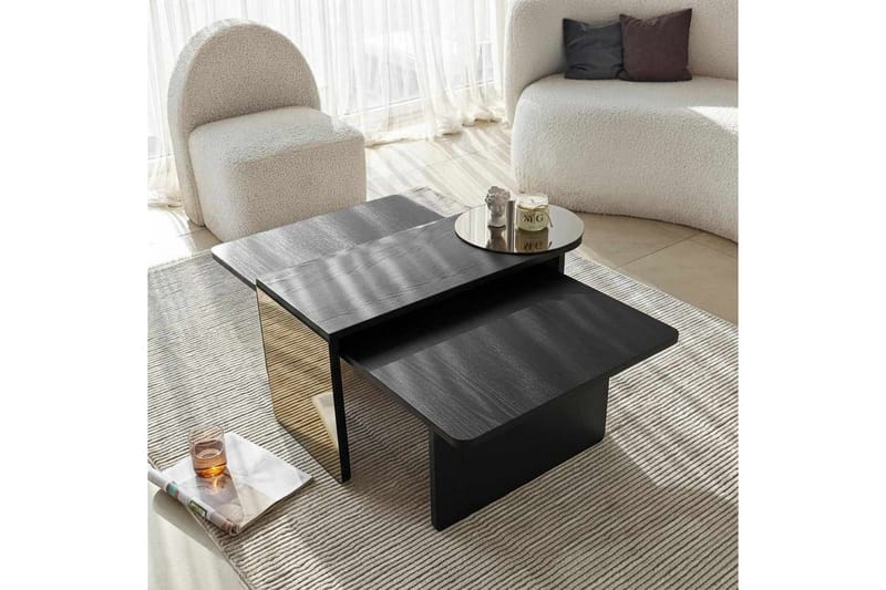 Dasina Satsbord 105 cm - Svart - Möbler - Bord & matgrupper - Soffbord