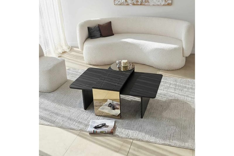 Dasina Satsbord 105 cm - Svart - Möbler - Bord & matgrupper - Soffbord