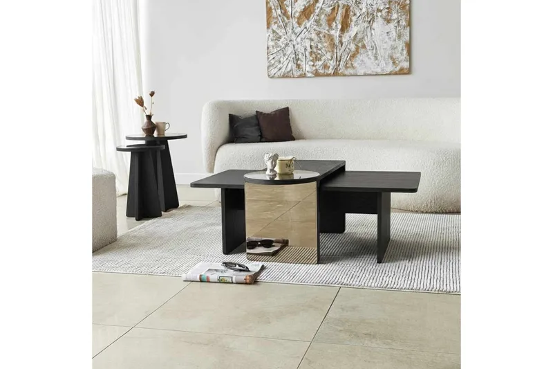 Dasina Satsbord 82 cm - Svart - Möbler - Bord & matgrupper - Soffbord