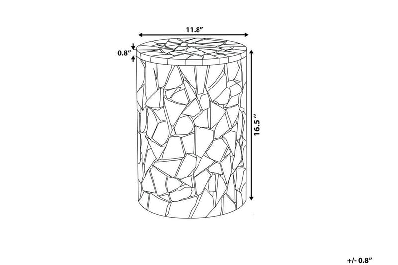Dawson Soffbord 30 cm - Brun - Möbler - Bord & matgrupper - Soffbord