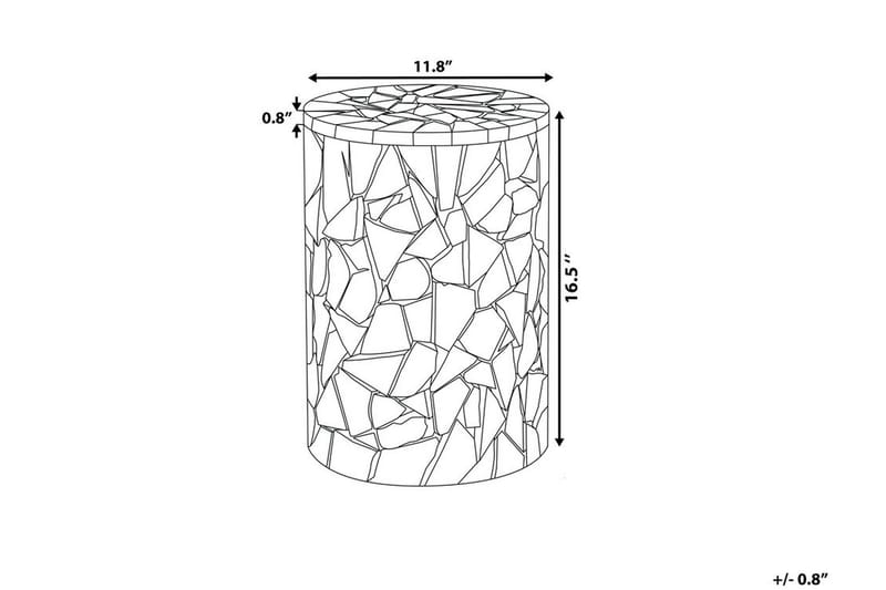 Dawson Soffbord 30 cm - Brun - Möbler - Bord & matgrupper - Soffbord