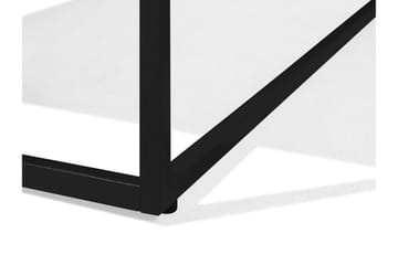 Delano 100 cm Rektangulärt Soffbord i Marmor med Metallunderrede - Vit - Möbler - Bord & matgrupper - Soffbord