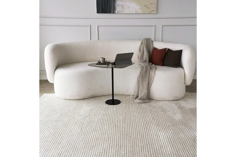 Deluxus Soffbord 60x45x60 cm Oval - Svart - Möbler - Bord & matgrupper - Soffbord