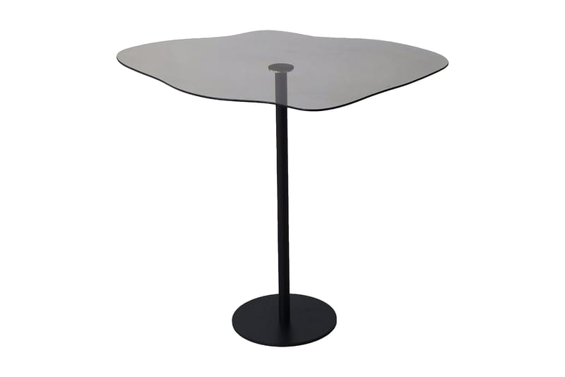 Deluxus Soffbord 60x45x60 cm Oval - Svart - Soffbord