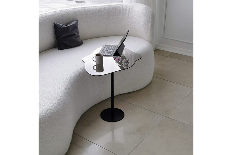 Deluxus Soffbord 60x45x60 cm Oval - Svart - Möbler - Bord & matgrupper - Soffbord