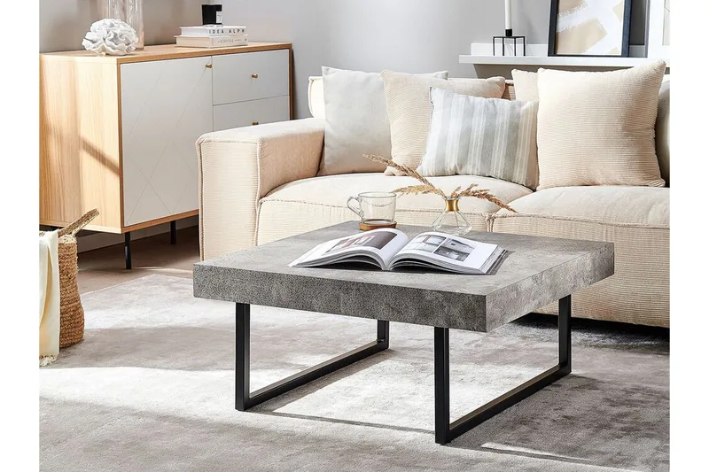 Deluz Soffbord 75 cm - Grå - Möbler - Bord & matgrupper - Soffbord