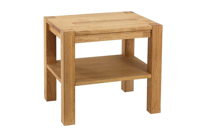 Demottte Sängbord 50 cm med Förvaring Hylla - Ekfanér - Möbler - Bord & matgrupper - Soffbord