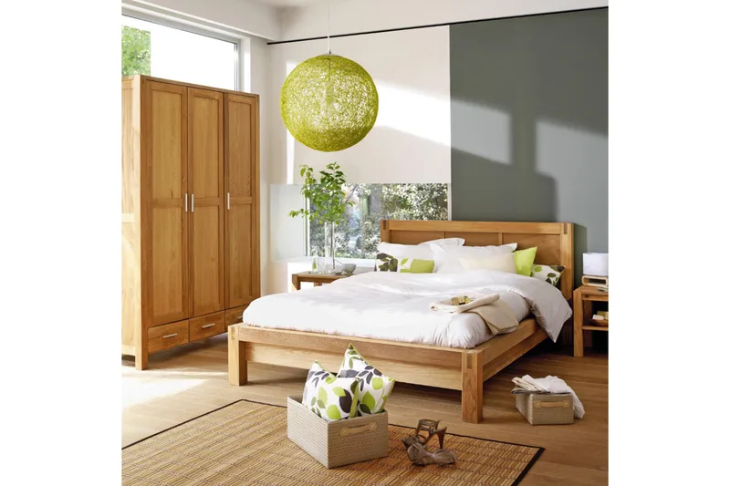 Demottte Sängbord 50 cm med Förvaring Hylla - Ekfanér - Möbler - Bord & matgrupper - Soffbord