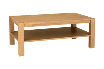 Demottte Soffbord 110 cm med Förvaring Hylla - Ekfanér - Möbler - Bord & matgrupper - Soffbord