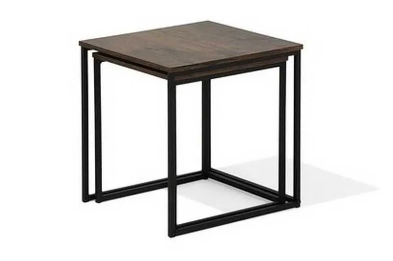 Denny Satsbord Set Om 2 St - Trä/Natur - Möbler - Bord & matgrupper - Soffbord