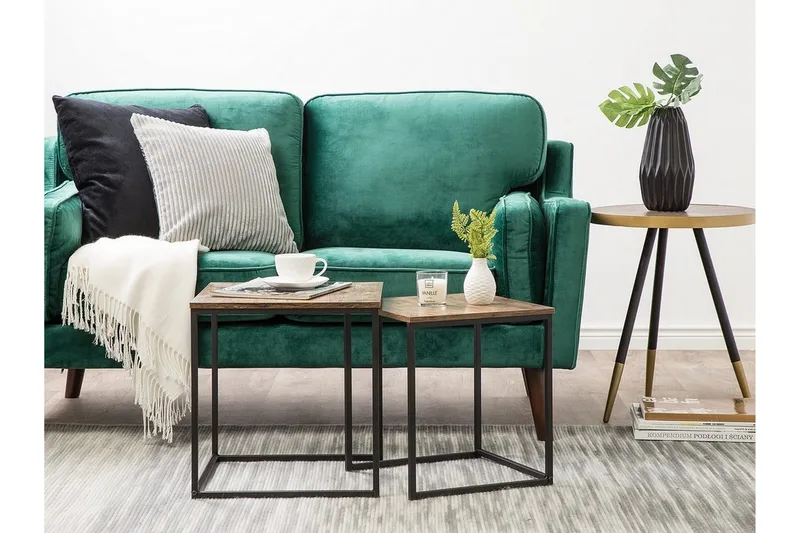 Denny Satsbord Set Om 2 St - Trä/Natur - Möbler - Bord & matgrupper - Soffbord