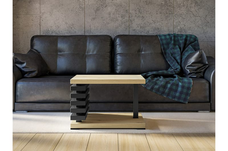 Denogal Soffbord 60 cm - Svart - Möbler - Bord & matgrupper - Soffbord