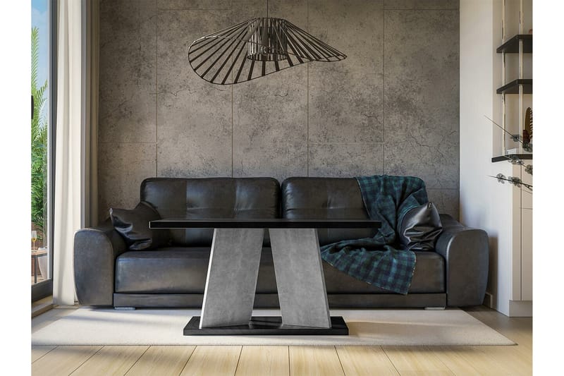 Denogal Soffbord 70 cm - Svart - Möbler - Bord & matgrupper - Soffbord