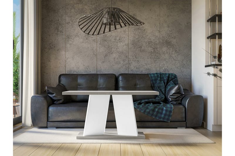 Denogal Soffbord 70 cm - Vit - Möbler - Bord & matgrupper - Soffbord
