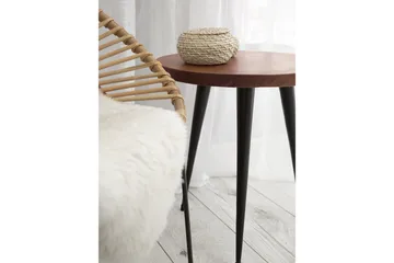 Detah 45 cm Runt Soffbord i Teak - Brun - Möbler - Bord & matgrupper - Soffbord