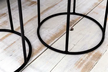 Dewester Satsbord 31 cm 2 Bord - Massivt Trä/Svart - Möbler - Bord & matgrupper - Soffbord