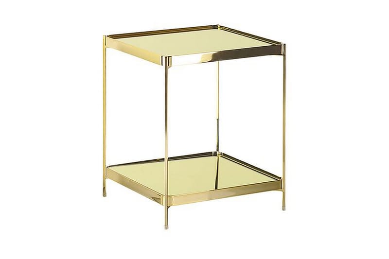 Dinari Soffbord 41 cm - Glas/Guld - Möbler - Bord & matgrupper - Soffbord