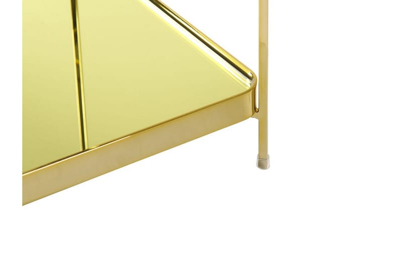 Dinari Soffbord 41 cm - Glas/Guld - Soffbord