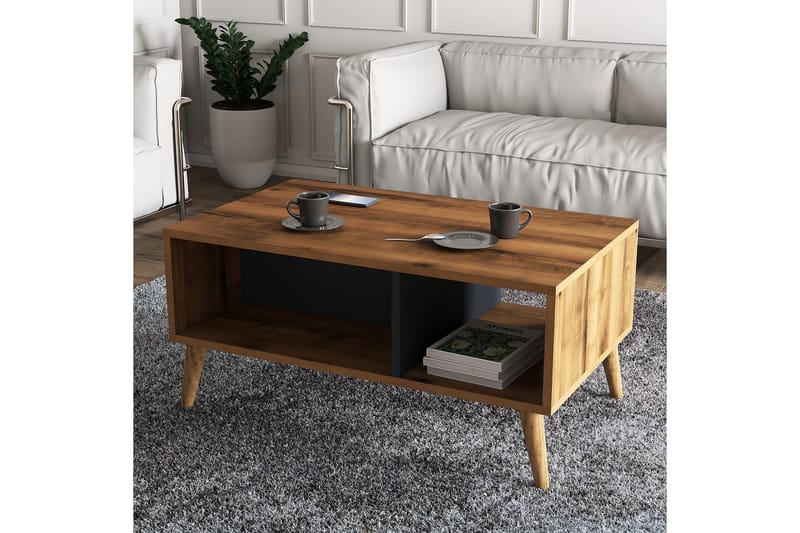 Dolcer Soffbord 90x54x90 cm - Brun - Möbler - Bord & matgrupper - Soffbord