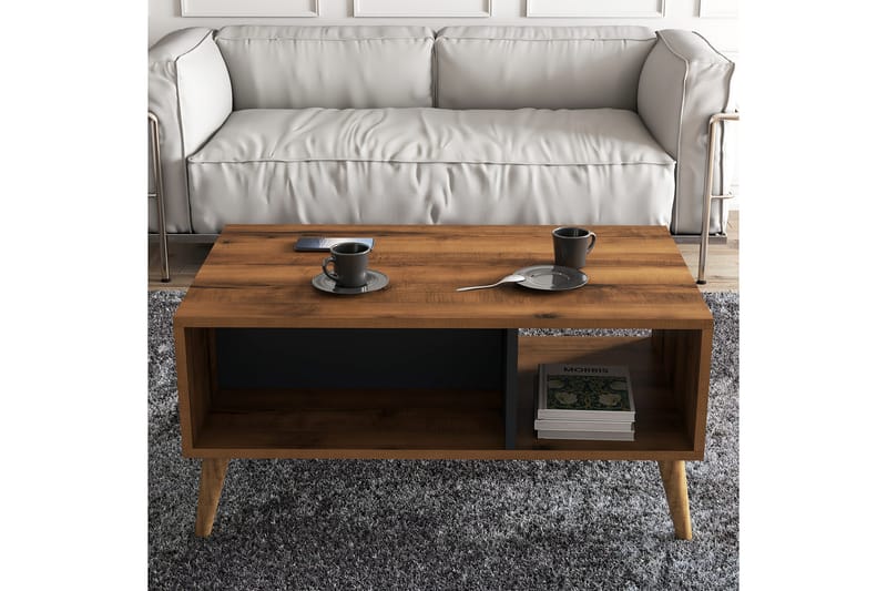 Dolcer Soffbord 90x54x90 cm - Brun - Möbler - Bord & matgrupper - Soffbord