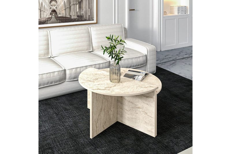 Soffbord Dolcer Travertin - Travertin - Möbler - Bord & matgrupper - Soffbord