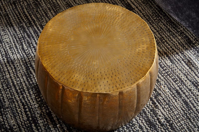 Dominoe Soffbord 60 cm Runt - Guld - Möbler - Bord & matgrupper - Soffbord