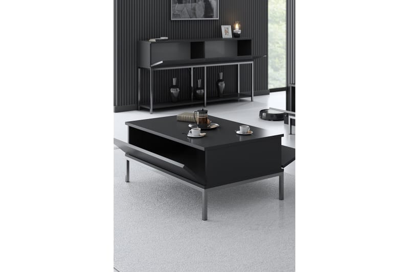 Dorlord Soffbord 90 cm - Grå - Möbler - Bord & matgrupper - Soffbord