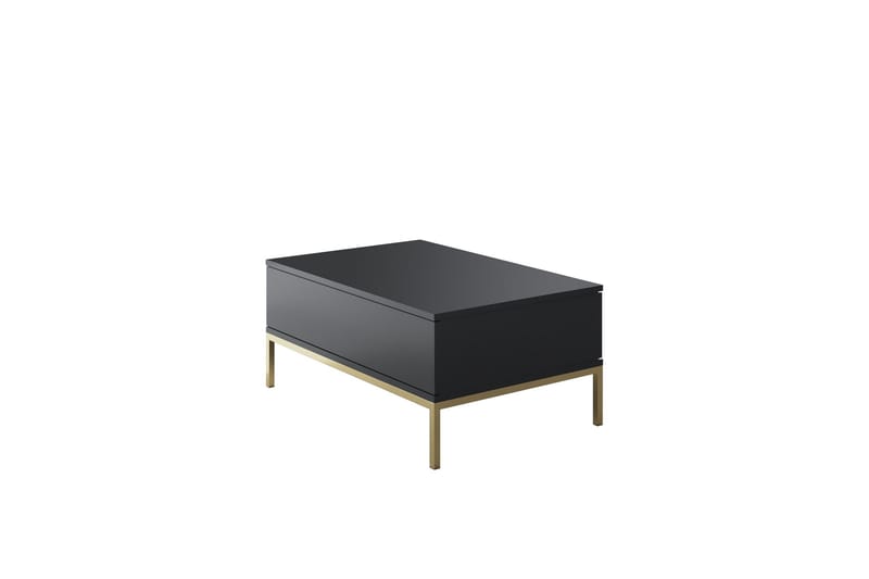 Dorlord Soffbord 90 cm - Grå/Guld - Möbler - Bord & matgrupper - Soffbord