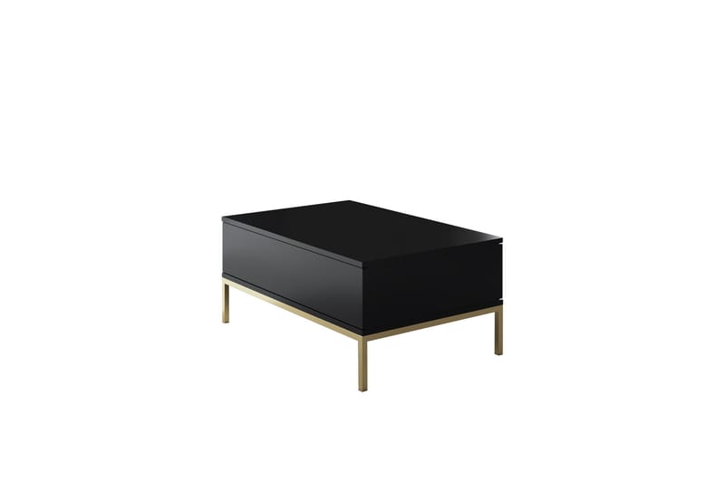 Dorlord Soffbord 90 cm - Svart/Guld - Möbler - Bord & matgrupper - Soffbord
